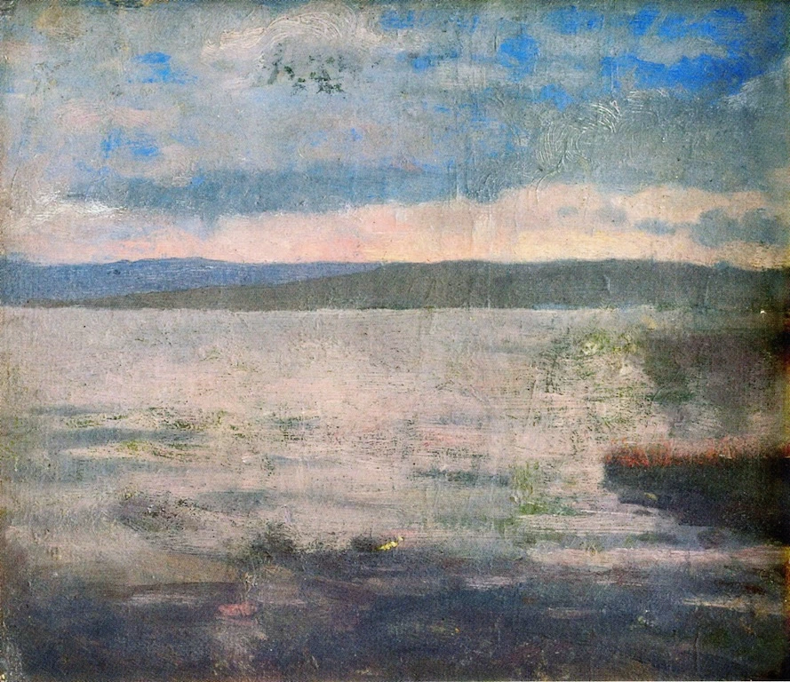 Atmosfera serale in mare - 1882